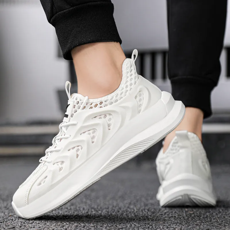 Yalu Abrasion Resistant, Breathable, Lightweight Low Top Running Shoes Unisex-12