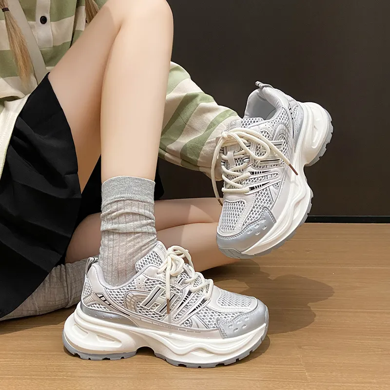 Yalu Low Top Chunky Sneakers Women's-14
