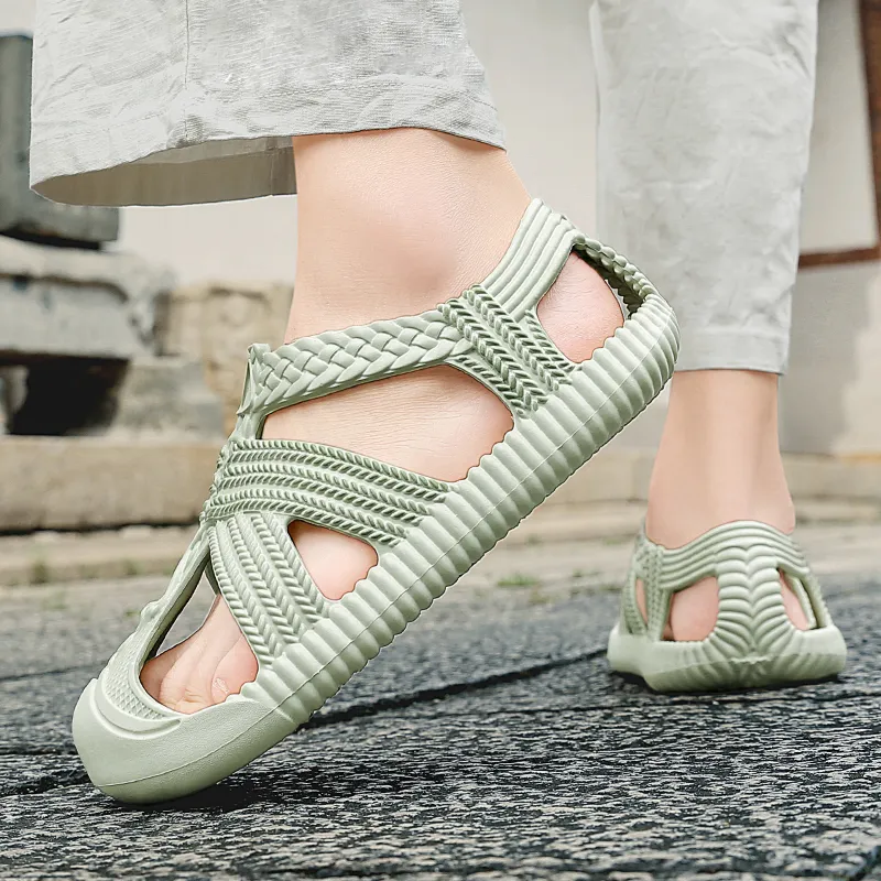 Yalu Minimalist Style Fashion Roman Sandals Men's-37