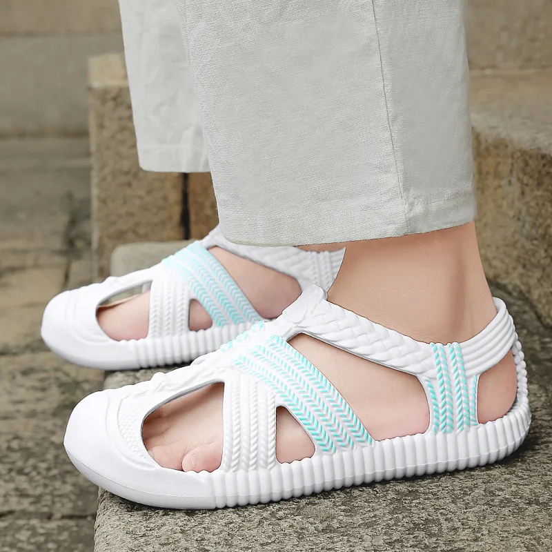 Yalu Minimalist Style Fashion Roman Sandals Men's-17