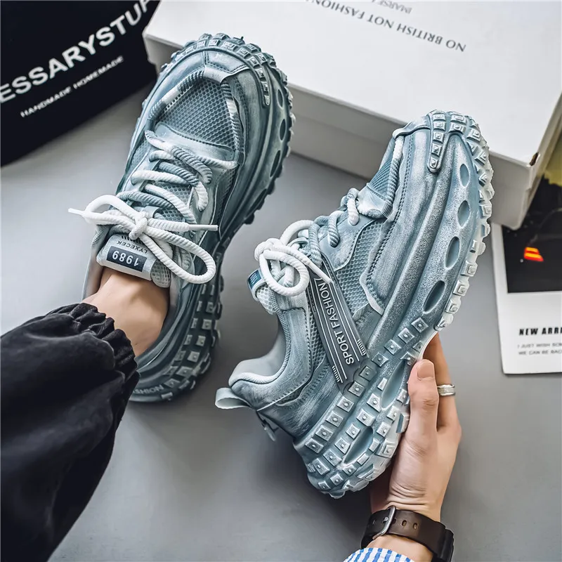 Yalu Low Top Chunky Sneakers Men's-28