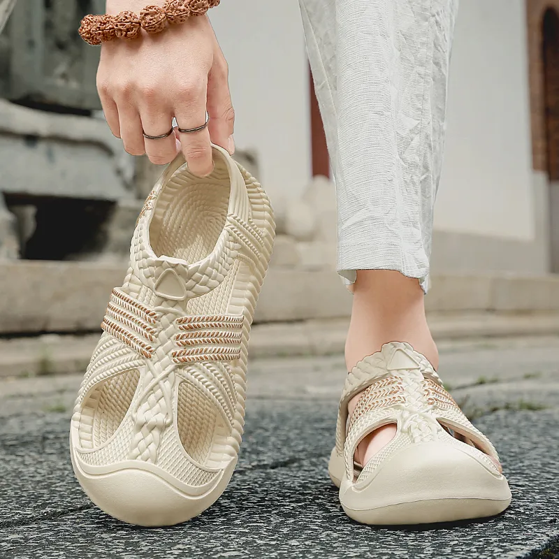 Yalu Minimalist Style Fashion Roman Sandals Men's-21