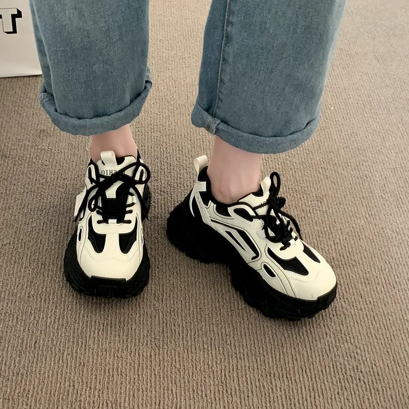 Yalu Low Top Chunky Sneakers Women's-4