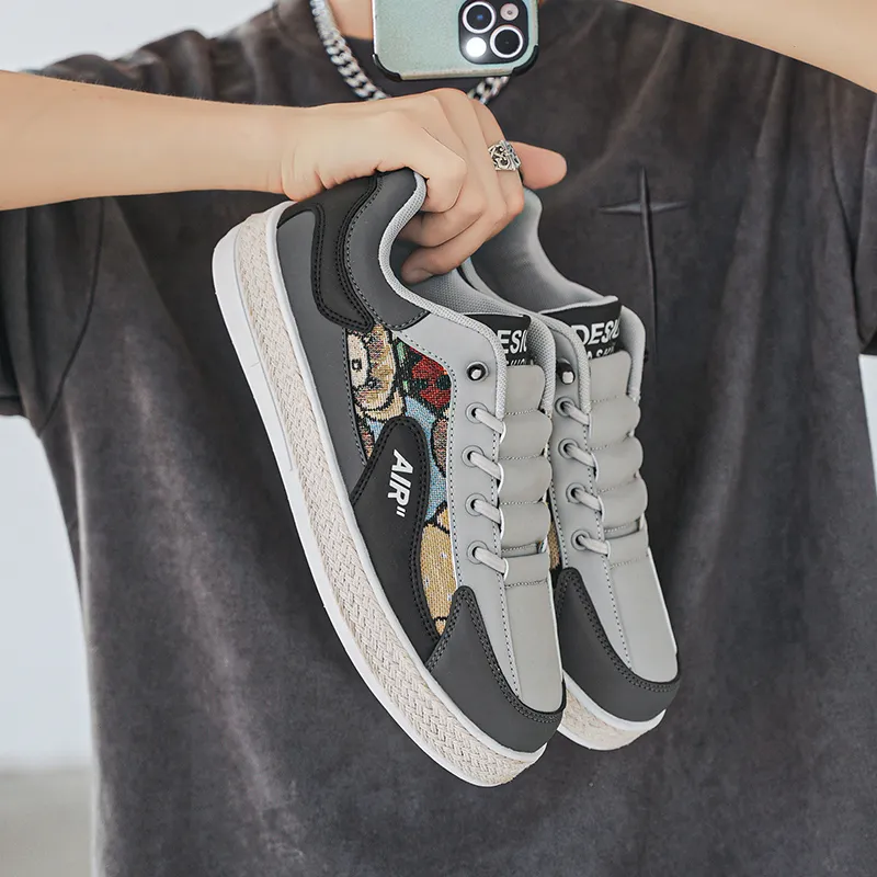 Yalu Low Top Skateboard Shoes Men's-19