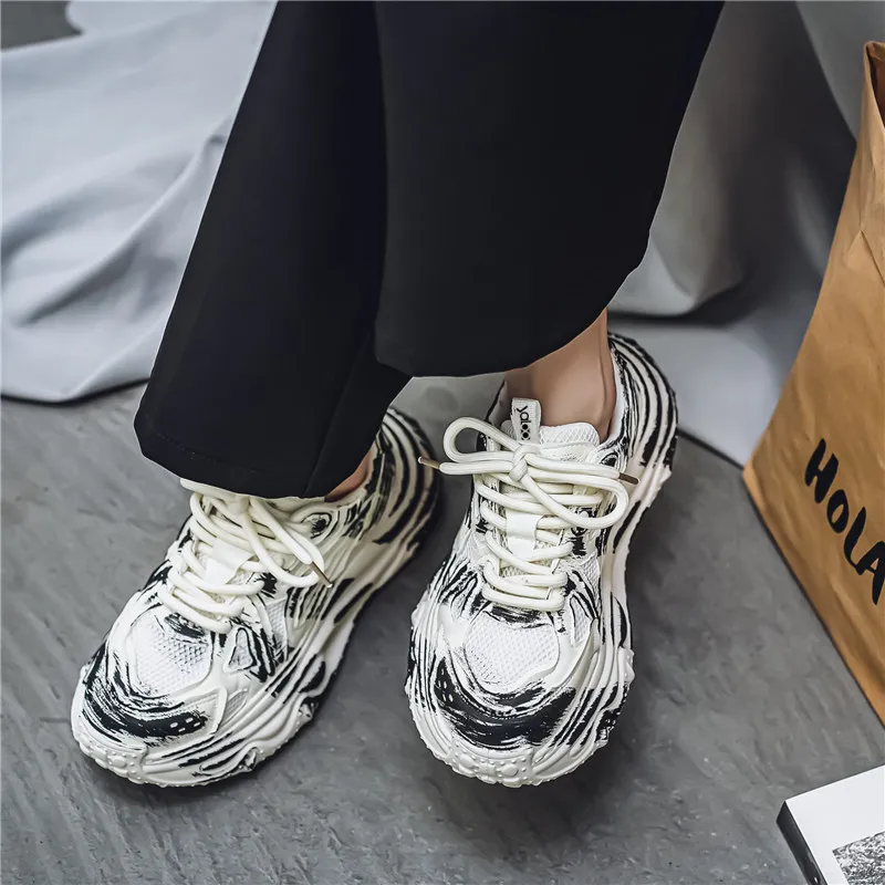 Yalu Low Top Chunky Sneakers Men's-4