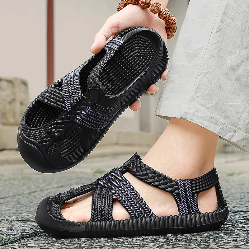 Yalu Minimalist Style Fashion Roman Sandals Men's-2