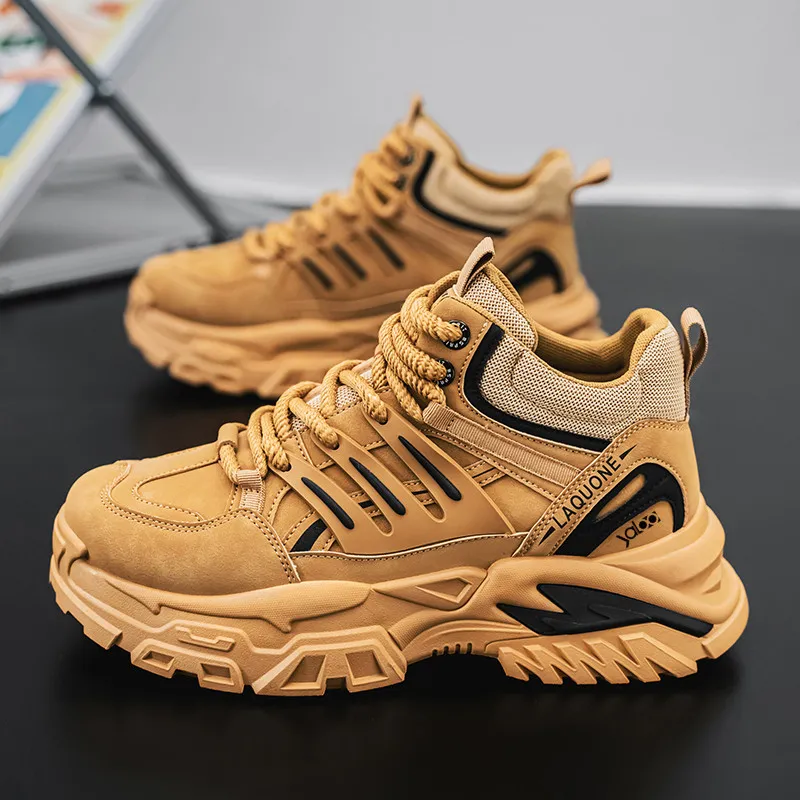 Yalu Mid Top Chunky Sneakers Men's-11