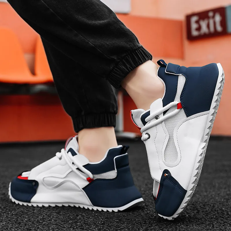 Yalu Breathable And Lightweight Low Top Chunky Sneakers Men's-19