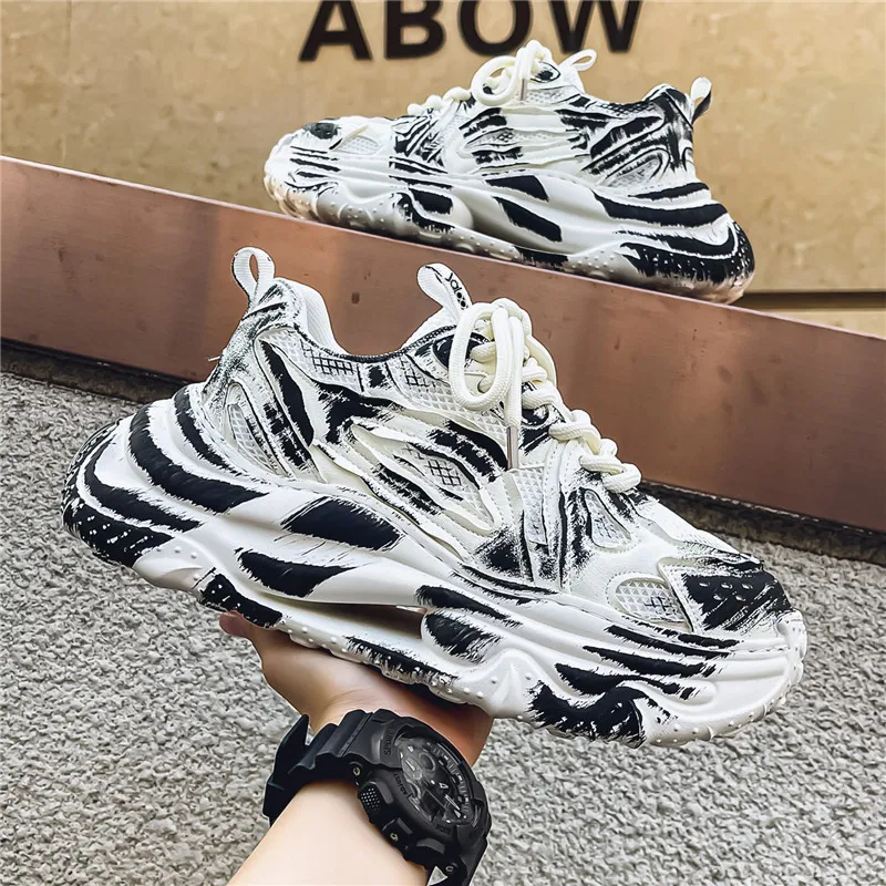 Yalu Low Top Chunky Sneakers Men's-1
