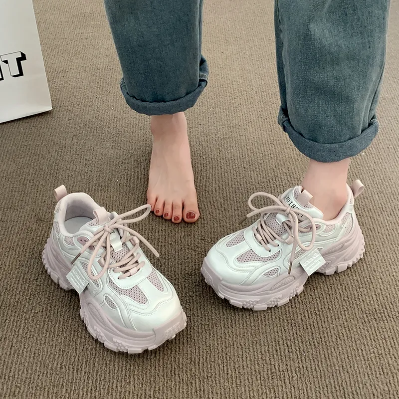 Yalu Low Top Chunky Sneakers Women's-21