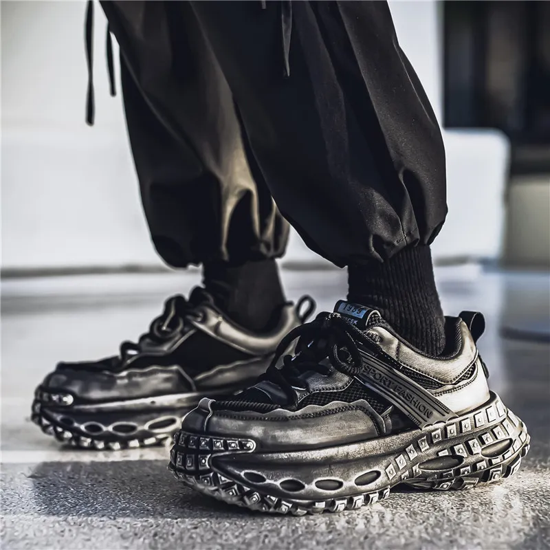 Yalu Low Top Chunky Sneakers Men's-24