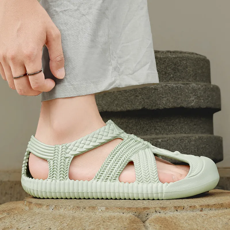 Yalu Minimalist Style Fashion Roman Sandals Men's-41