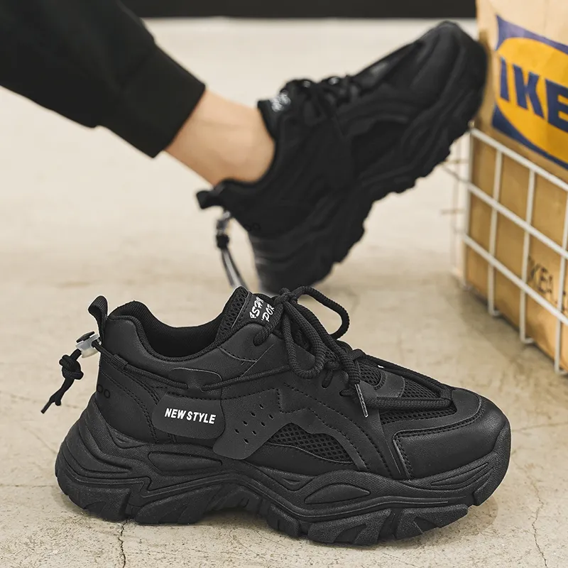 Yalu Breathable And Lightweight Low Top Chunky Sneakers Men's-1