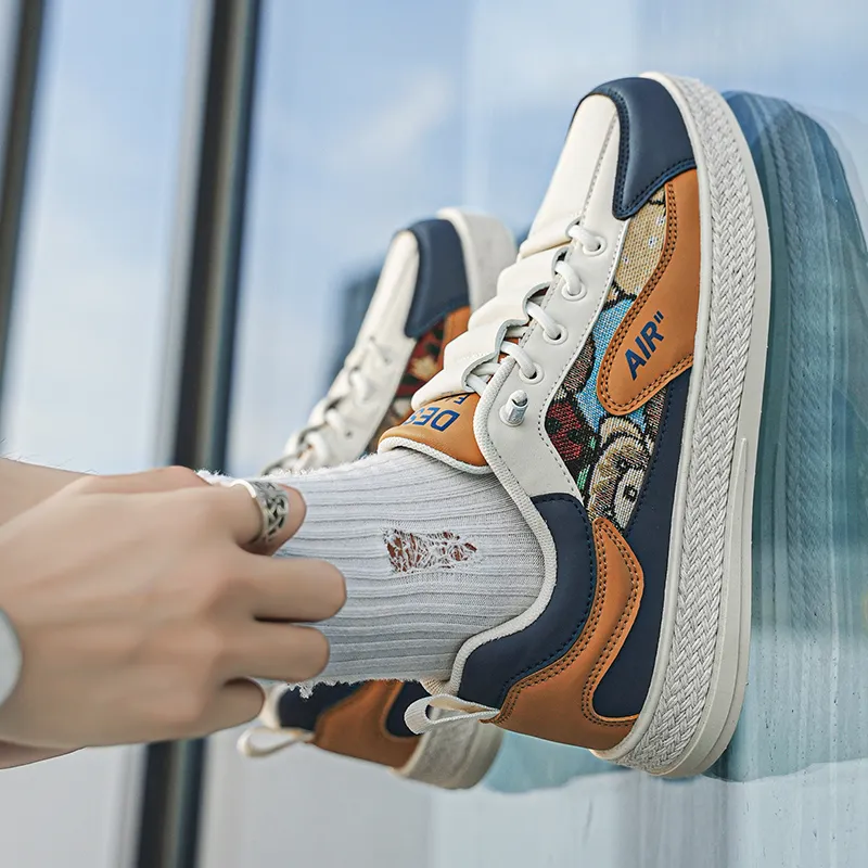 Yalu Low Top Skateboard Shoes Men's-33