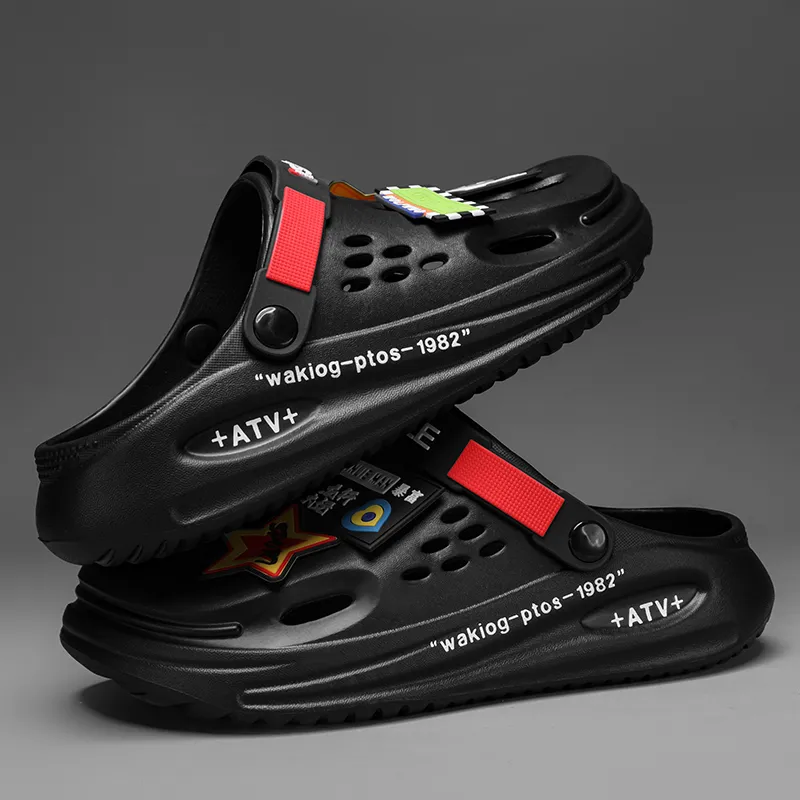Yalu Fashion Versatile Clogs Men's-36