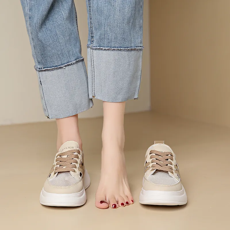 Yalu Low Top Chunky Sneakers Women's-5