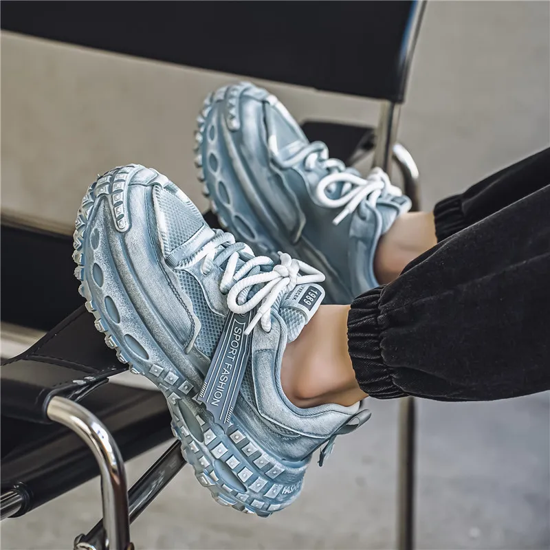 Yalu Low Top Chunky Sneakers Men's-32