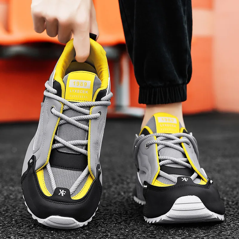 Yalu Breathable And Lightweight Low Top Chunky Sneakers Men's-9