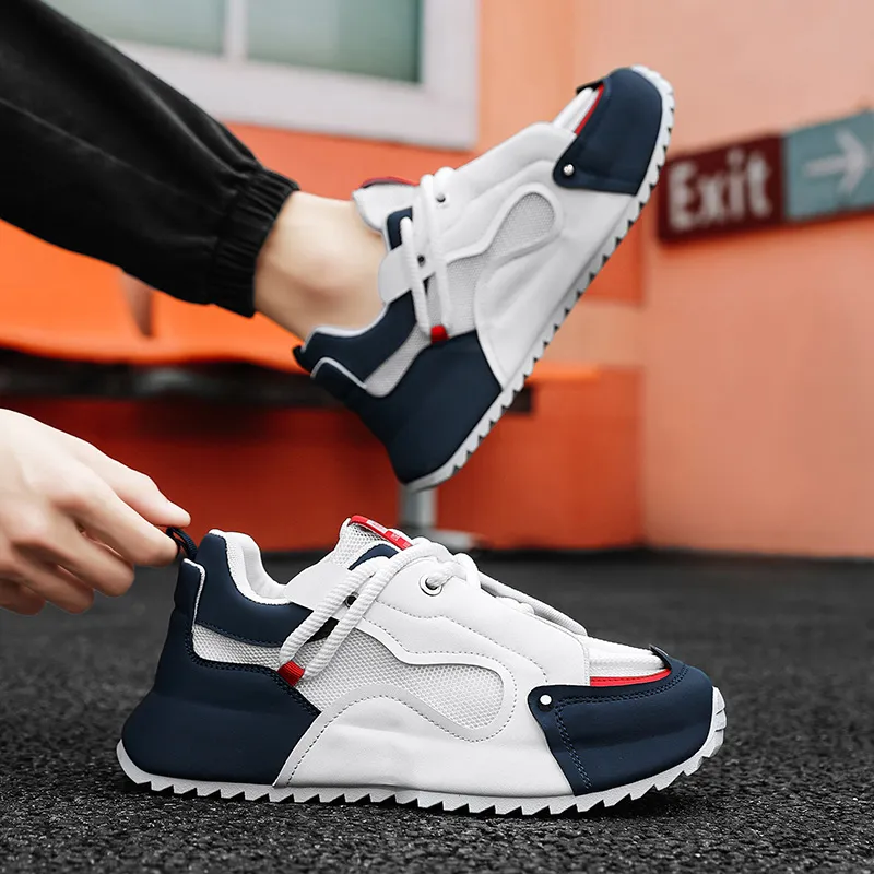 Yalu Breathable And Lightweight Low Top Chunky Sneakers Men's-17