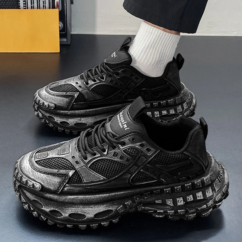 Yalu Low Top Chunky Sneakers Men's-3