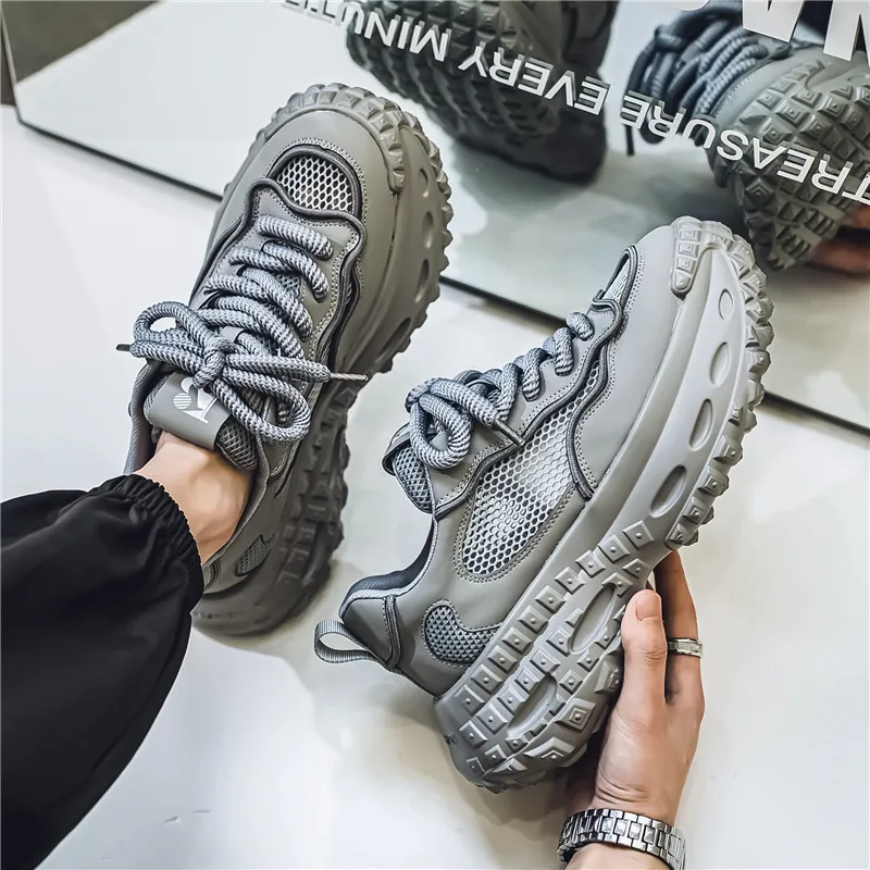 Yalu Breathable And Lightweight Chunky Sneakers Men's-17