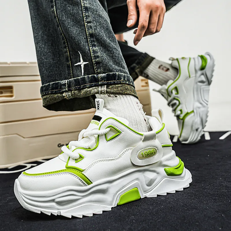 Yalu Low Top Chunky Sneakers Men's-8