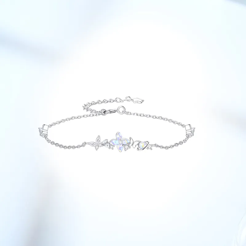 VOCK 925 Sterling Silver Bracelets Women's-2