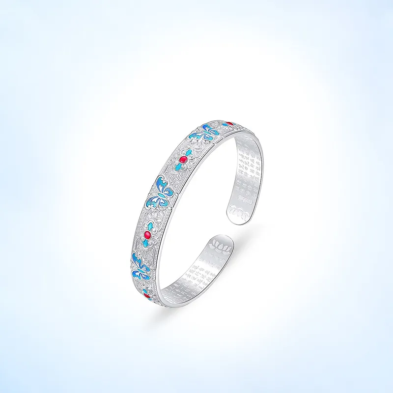 VOCK S999 Fine Silver Sterling Silver Bracelets Women's-1