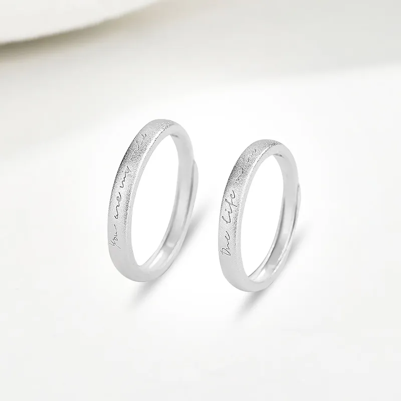 VOCK S999 Fine Silver Hand Accessory Ring Unisex-2