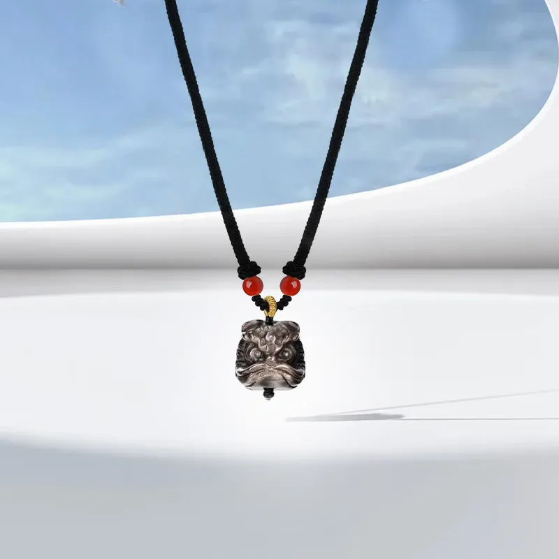 VOCK Chalcedony Necklaces Unisex-2