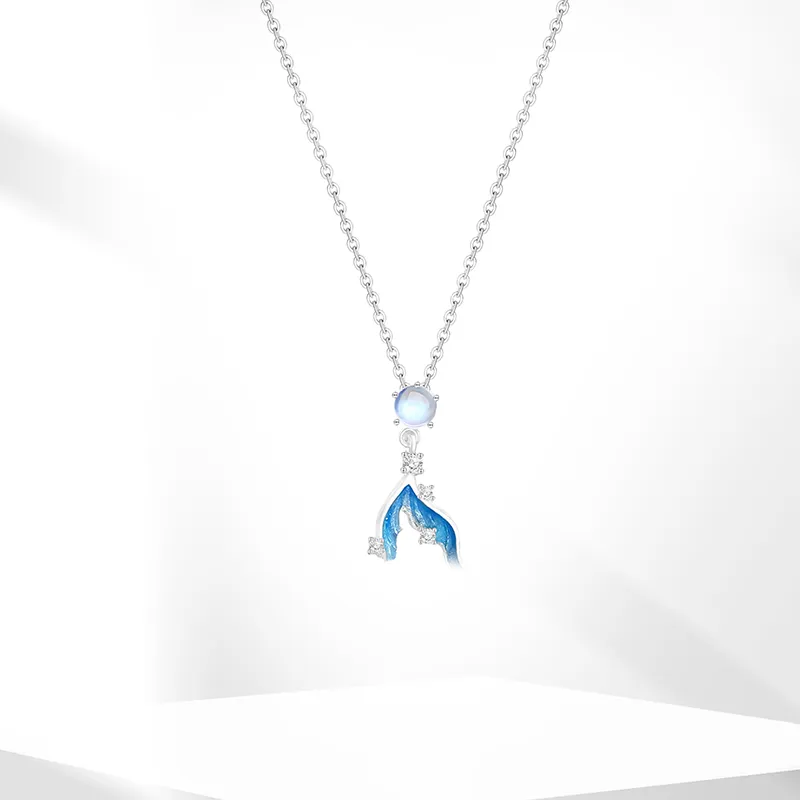 VOCK S925 Silver Necklaces Women's-4