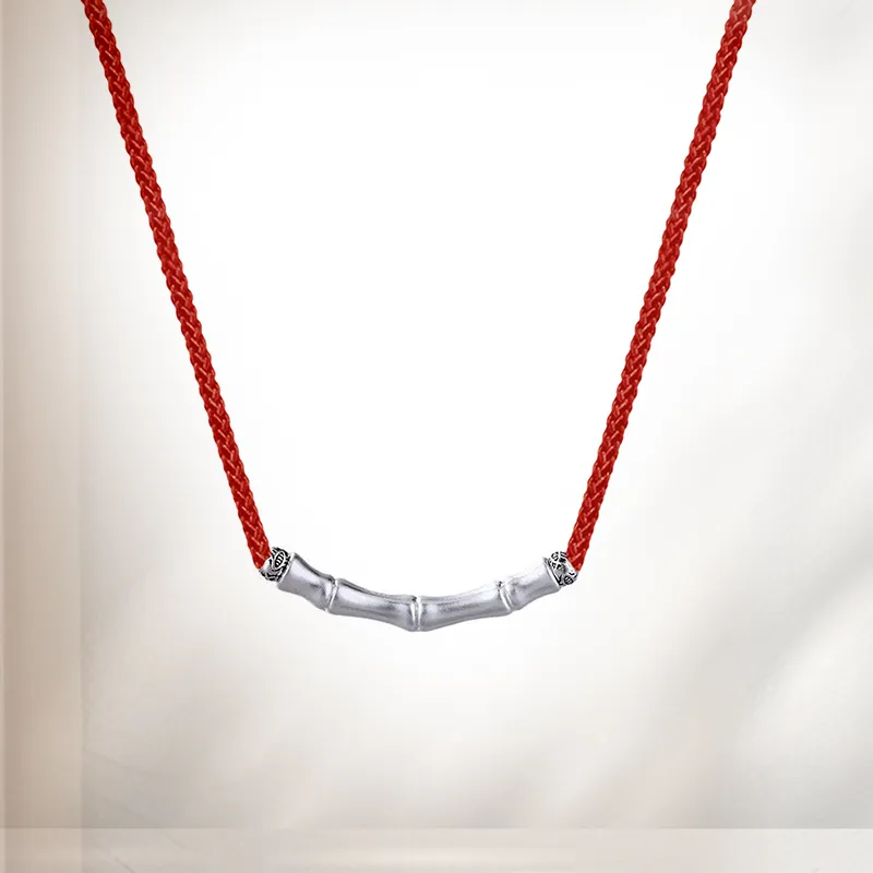 VOCK S999 Fine Silver Necklaces Women's-3