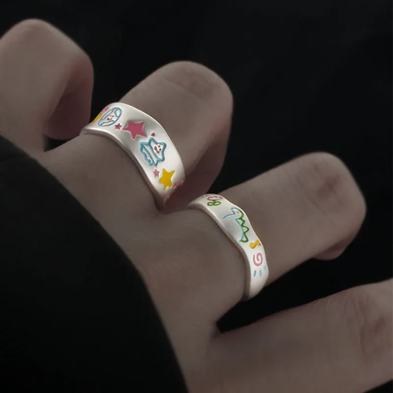 VOCK Rings Unisex-2