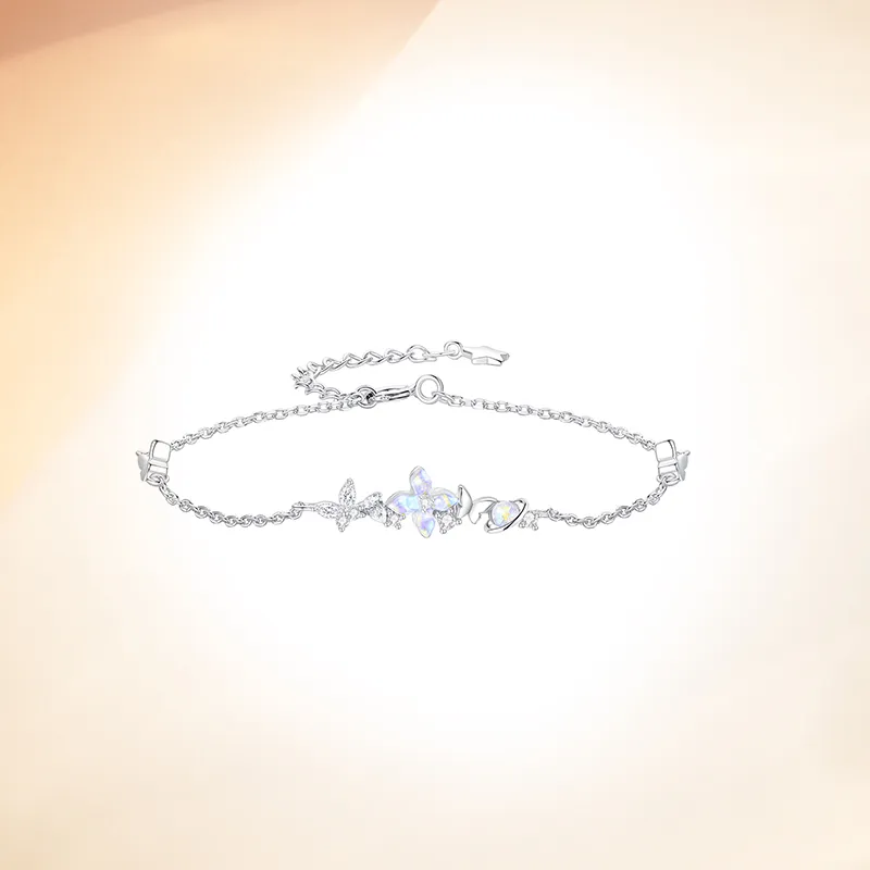 VOCK 925 Sterling Silver Bracelets Women's-3