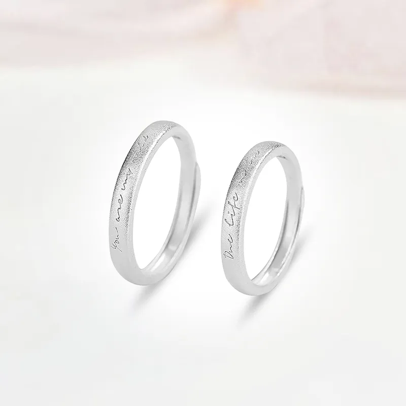 VOCK S999 Fine Silver Hand Accessory Ring Unisex-1