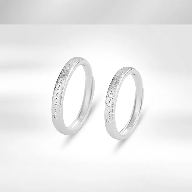 VOCK S999 Fine Silver Hand Accessory Ring Unisex-4