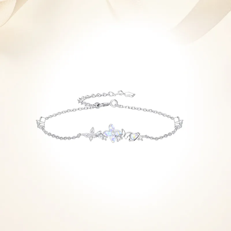 VOCK 925 Sterling Silver Bracelets Women's-4