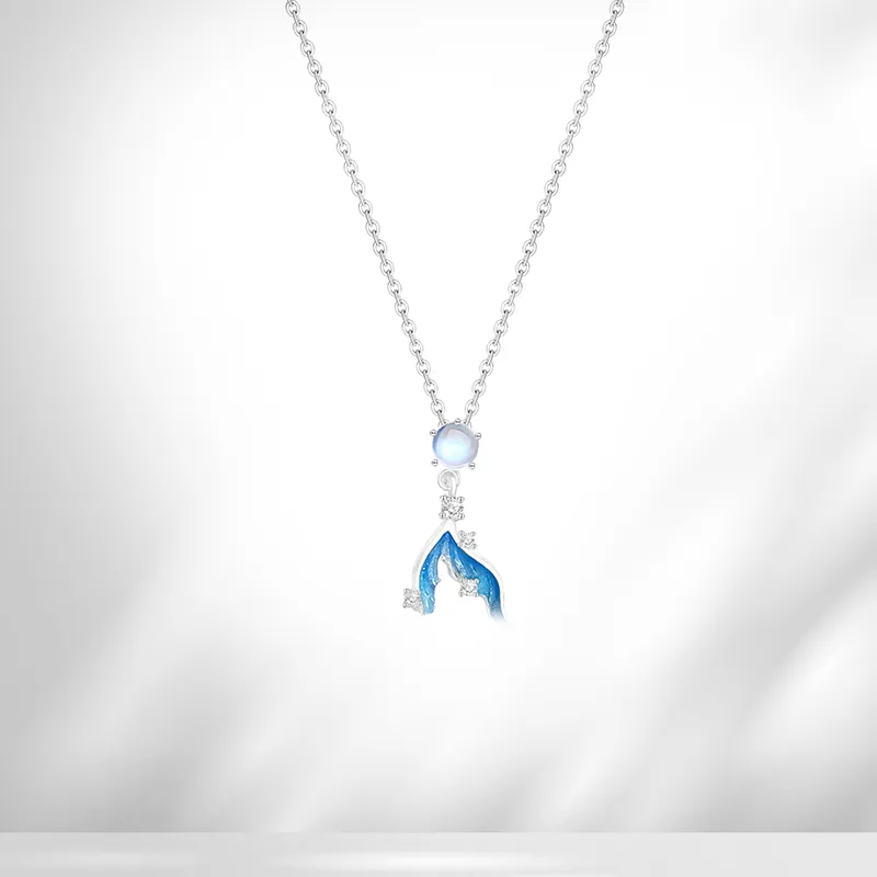 VOCK S925 Silver Necklaces Women's-3