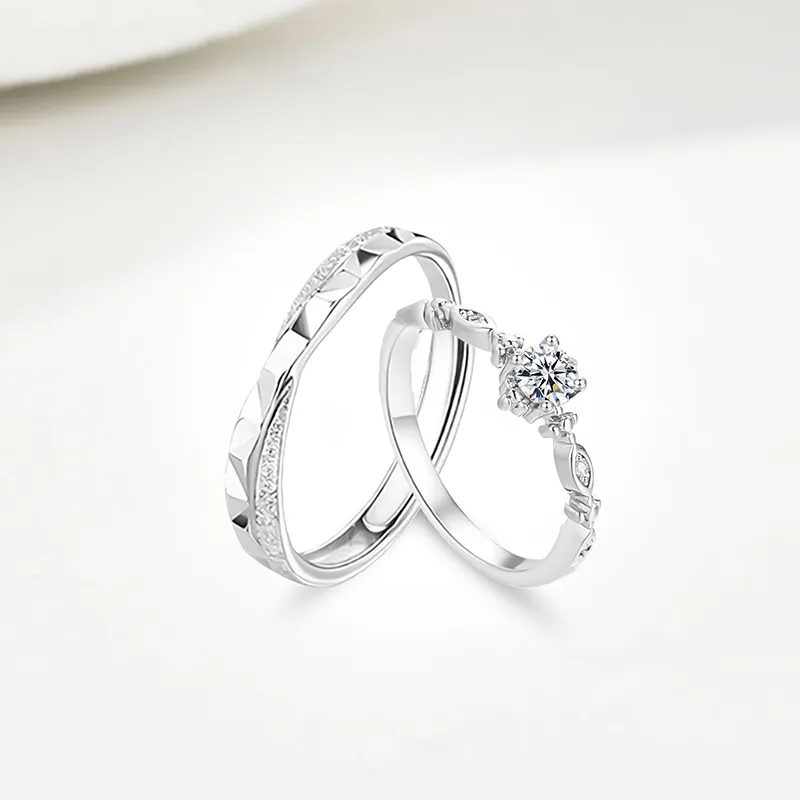 VOCK S999 Fine Silver Rings Unisex-2