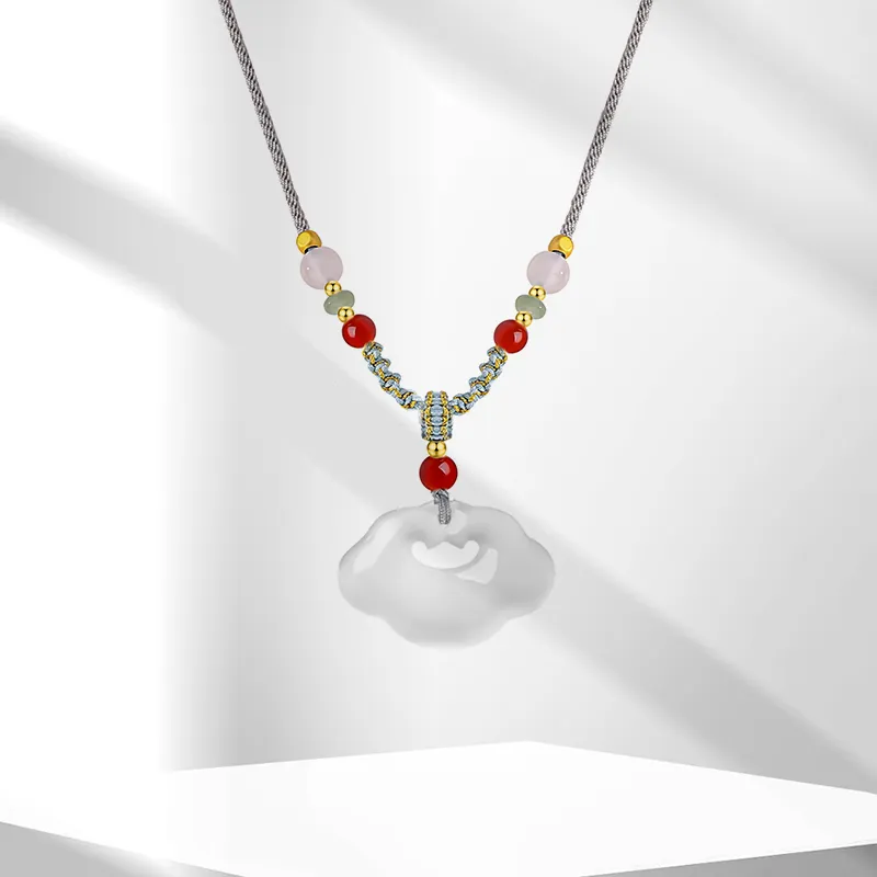 VOCK Jade Necklaces Women's-1