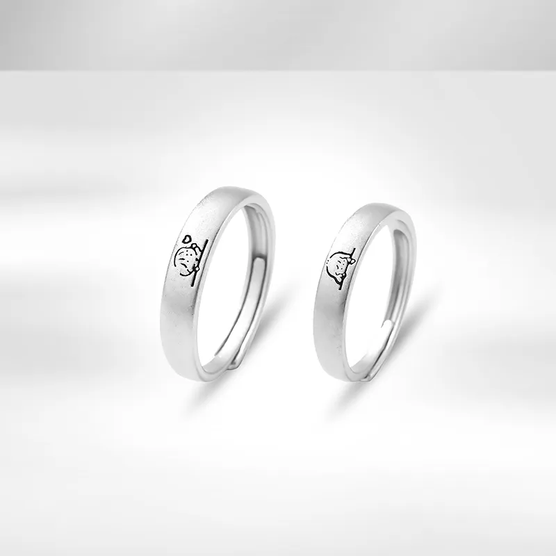 VOCK S 999 Fine Silver Rings Unisex-4