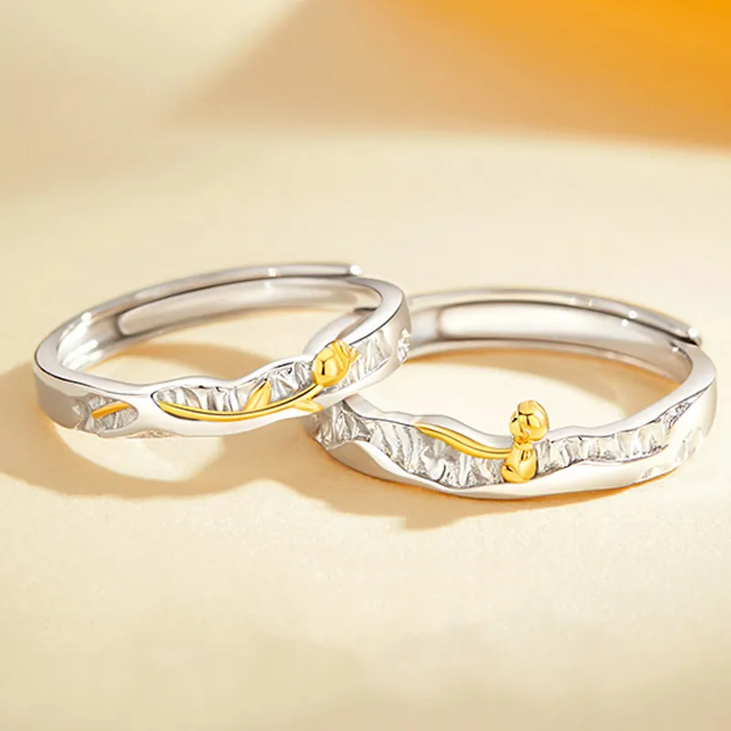 VOCK S999 Fine Silver Rings Unisex-2
