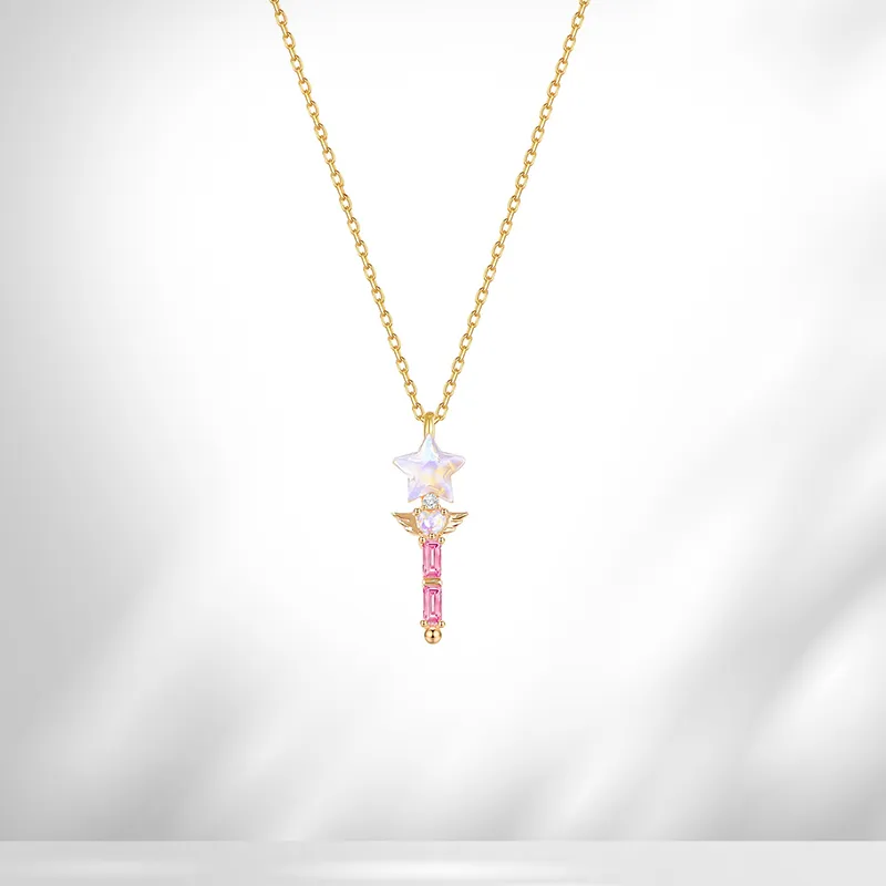 VOCK S925 Silver Necklaces Women's-2