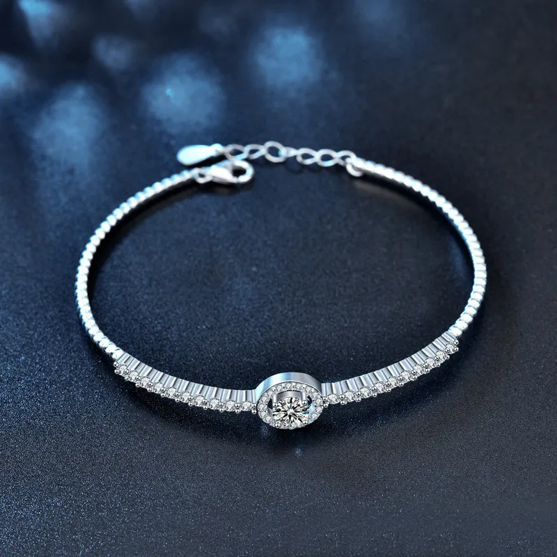 VOCK 925 Sterling Silver Bracelets Women's-3