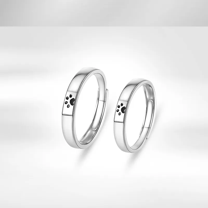 VOCK S 999 Fine Silver Rings Unisex-4