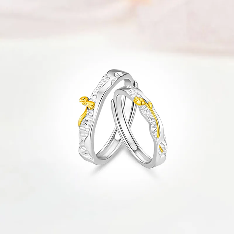 VOCK S999 Fine Silver Rings Unisex-4