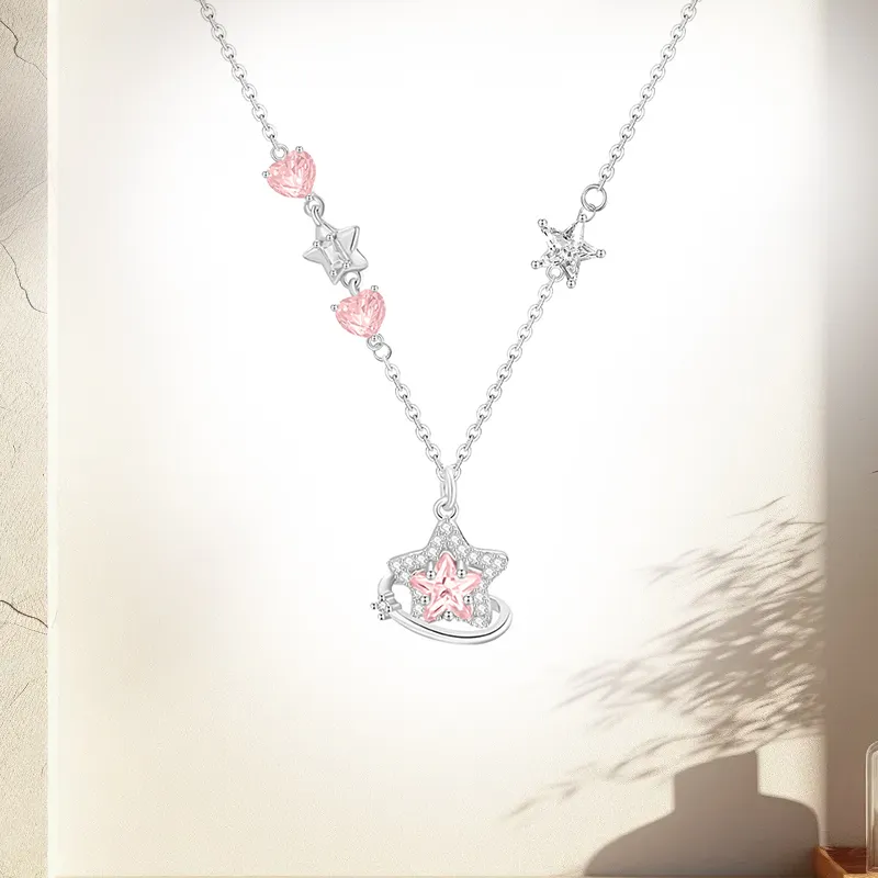 VOCK S925 Silver Necklaces Women's-1