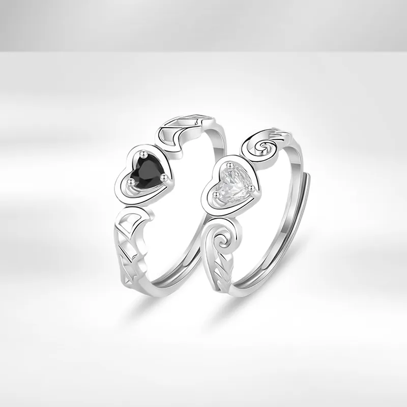 VOCK S999 Fine Silver Rings Unisex-4