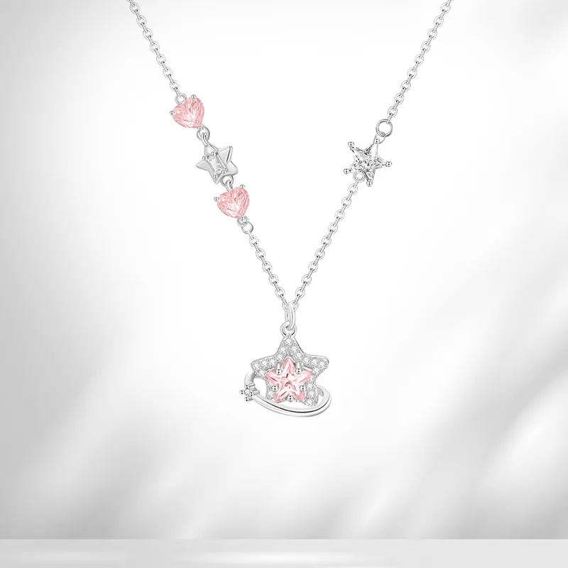VOCK S925 Silver Necklaces Women's-3