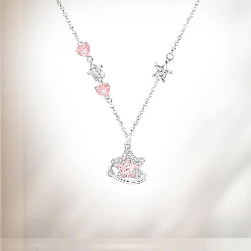 VOCK S925 Silver Necklaces Women's-2